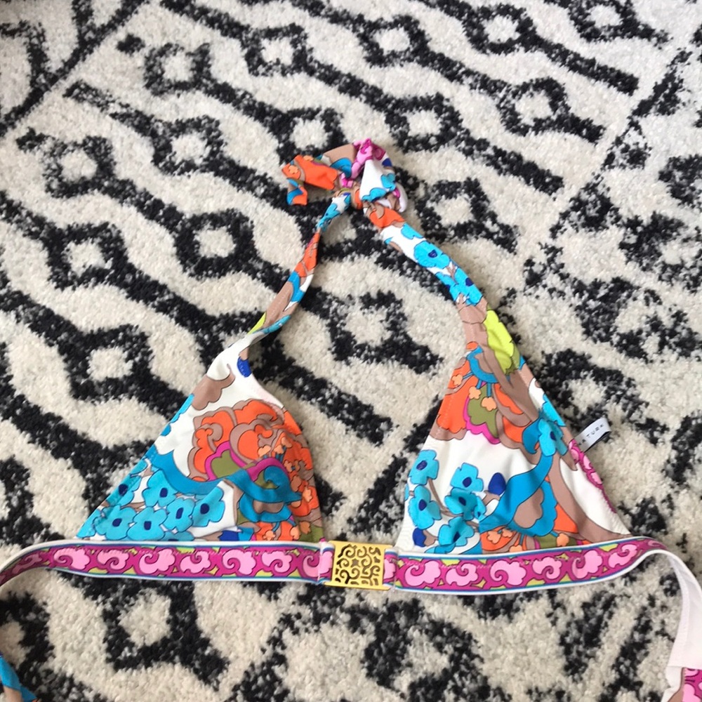 TRINA TURK: MULTICOLOR SWIM TOP